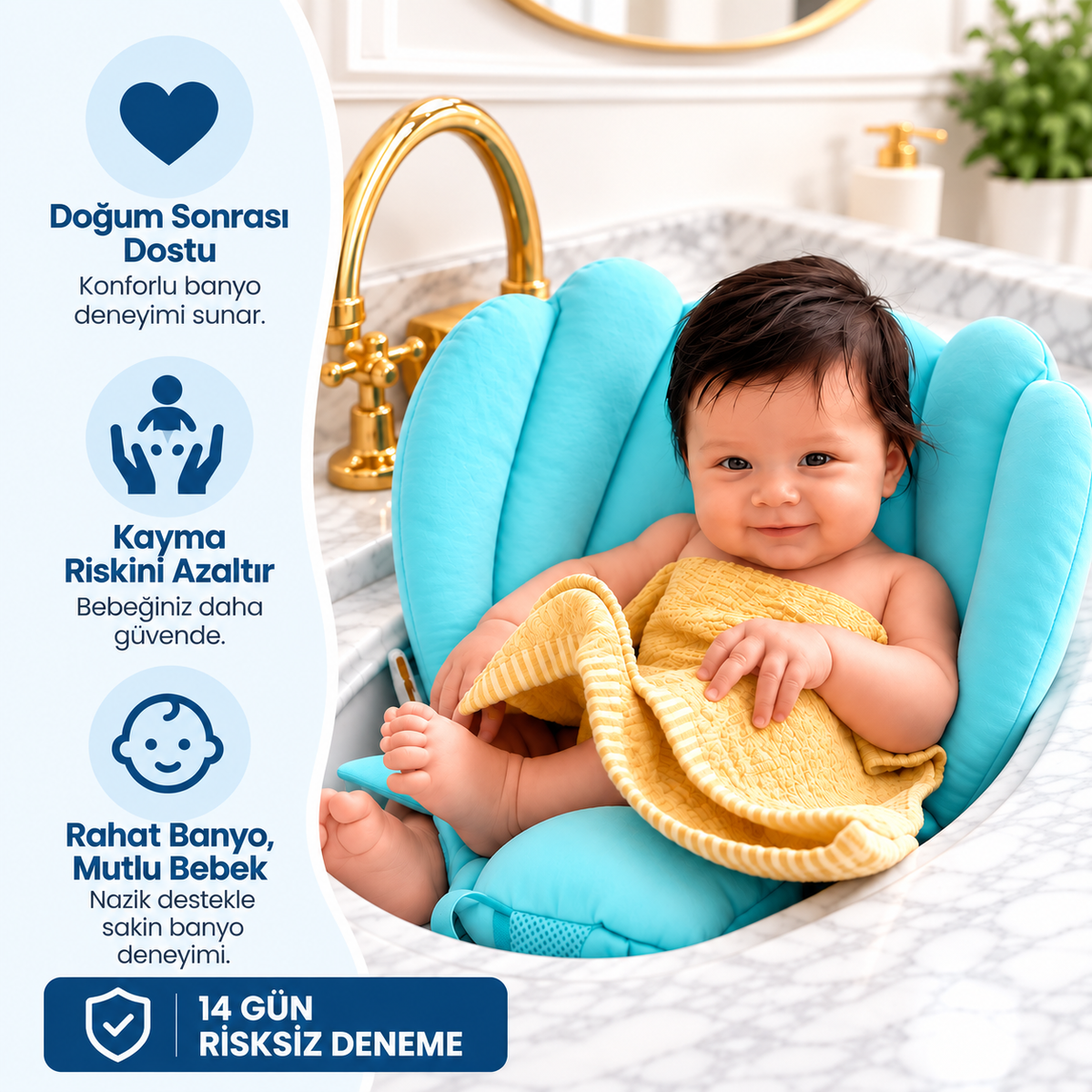 Minuva™  Bebek Banyo Yastığı